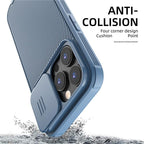 Camera Case Wireless Charging  with Sliding Lens Cover Slim Magnetic Case For iPhone 13Pro Slide Lens Protection Magnetic Wireless Charging Phone Case For iPhone 13 12 Pro Max 13 Shockproof iphone Cover Stevvex