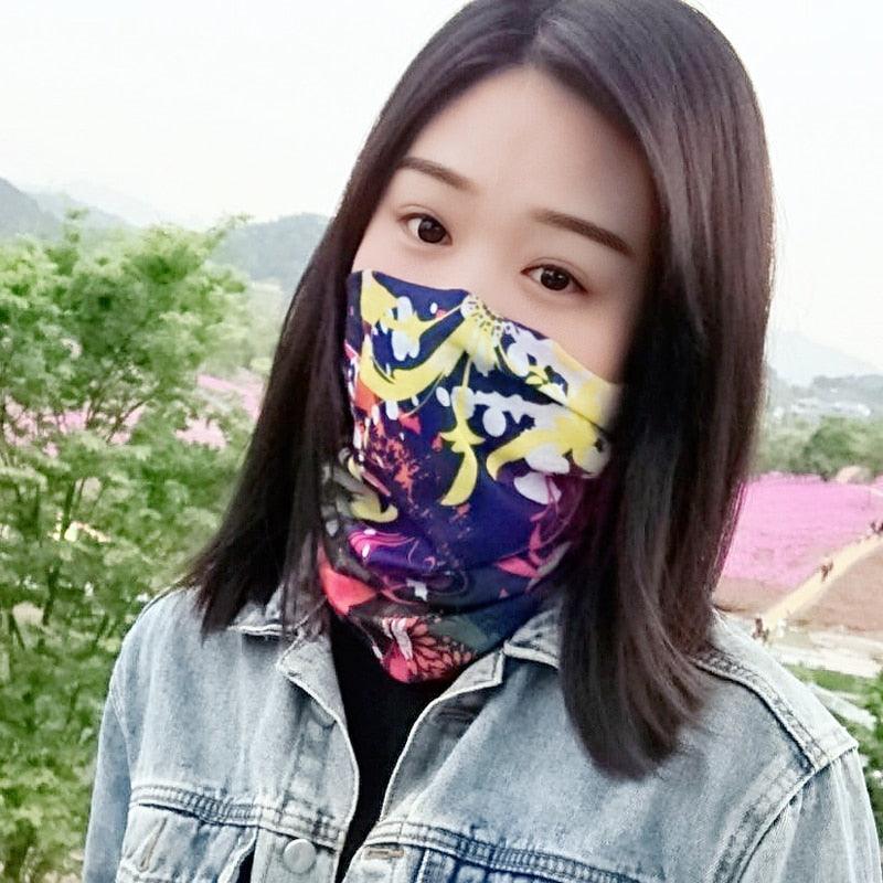 Camouflage Bandana Motorcycle Bike Riding Protection Headscarf Camping Hiking Protective Face Camo Scarf Shemagh Neck Cover Camping Hiking Climbing Face Mask Headband Windproof Head Scarves Neck Warmer Cycling Camping Hiking Men Women Stevvex