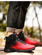 Camouflage Hiking Strong Breathable Non-slip Shoes Outdoor Men's Sports Shoes Waterproof Air Circulation Insole Ankle Support Non-Slip Lightweight For Outdoor Trekking Walking Shoes Stevvex