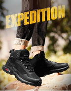 Camouflage Hiking Strong Breathable Non-slip Shoes Outdoor Men's Sports Shoes Waterproof Air Circulation Insole Ankle Support Non-Slip Lightweight For Outdoor Trekking Walking Shoes Stevvex