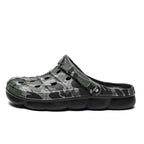 Camouflage Men Clogs Sandals Summer Outdoor Slippers Beach Aqua Shoes Slip On Flip Flops Garden Sandals Casual Outdoor Lightweight Clog Fashion Slip-On Sport Shoe Breathable Design Shoes Stevvex