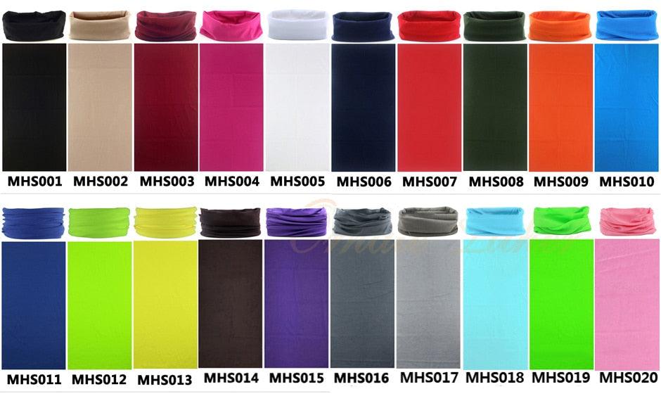 Camouflage Neck Gaiter Hunting Scarves Ice Silk Bandana Tubular Buff Half Mask Tactical Sport Headband Balaclava  Balaclava Seamless Magic Head Scarf Breathable Bandana Turban Outdoor Hiking Quick-Dry Sweat Absorbing Scarves Multifunction Beanie Hat Stevvex