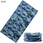 Camouflage Neck Gaiter Hunting Scarves Ice Silk Bandana Tubular Buff Half Mask Tactical Sport Headband Balaclava  Balaclava Seamless Magic Head Scarf Breathable Bandana Turban Outdoor Hiking Quick-Dry Sweat Absorbing Scarves Multifunction Beanie Hat Stevvex