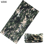 Camouflage Neck Gaiter Hunting Scarves Ice Silk Bandana Tubular Buff Half Mask Tactical Sport Headband Balaclava  Balaclava Seamless Magic Head Scarf Breathable Bandana Turban Outdoor Hiking Quick-Dry Sweat Absorbing Scarves Multifunction Beanie Hat Stevvex