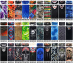 Camouflage Neck Gaiter Hunting Scarves Ice Silk Bandana Tubular Buff Half Mask Tactical Sport Headband Balaclava  Balaclava Seamless Magic Head Scarf Breathable Bandana Turban Outdoor Hiking Quick-Dry Sweat Absorbing Scarves Multifunction Beanie Hat Stevvex