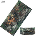 Camouflage Neck Gaiter Hunting Scarves Ice Silk Bandana Tubular Buff Half Mask Tactical Sport Headband Balaclava  Balaclava Seamless Magic Head Scarf Breathable Bandana Turban Outdoor Hiking Quick-Dry Sweat Absorbing Scarves Multifunction Beanie Hat Stevvex