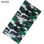 Camouflage Neck Gaiter Hunting Scarves Ice Silk Bandana Tubular Buff Half Mask Tactical Sport Headband Balaclava  Balaclava Seamless Magic Head Scarf Breathable Bandana Turban Outdoor Hiking Quick-Dry Sweat Absorbing Scarves Multifunction Beanie Hat Stevvex