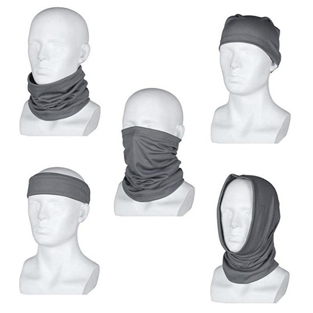 Camping Hiking Scarves Cycling Sports Bandana Buffs Outdoor Balaclava Headband Headwear Men Women Neck Warmer Tube Magic Scarf Neck Gaiter Headwear Headband Head Wrap Scarf Mask Neck Ear Warmers Headbands Perfect Bandana Stevvex