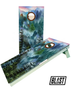 Camping Theme Valley Cornhole Set - SJB-DIAMOND ELITES
