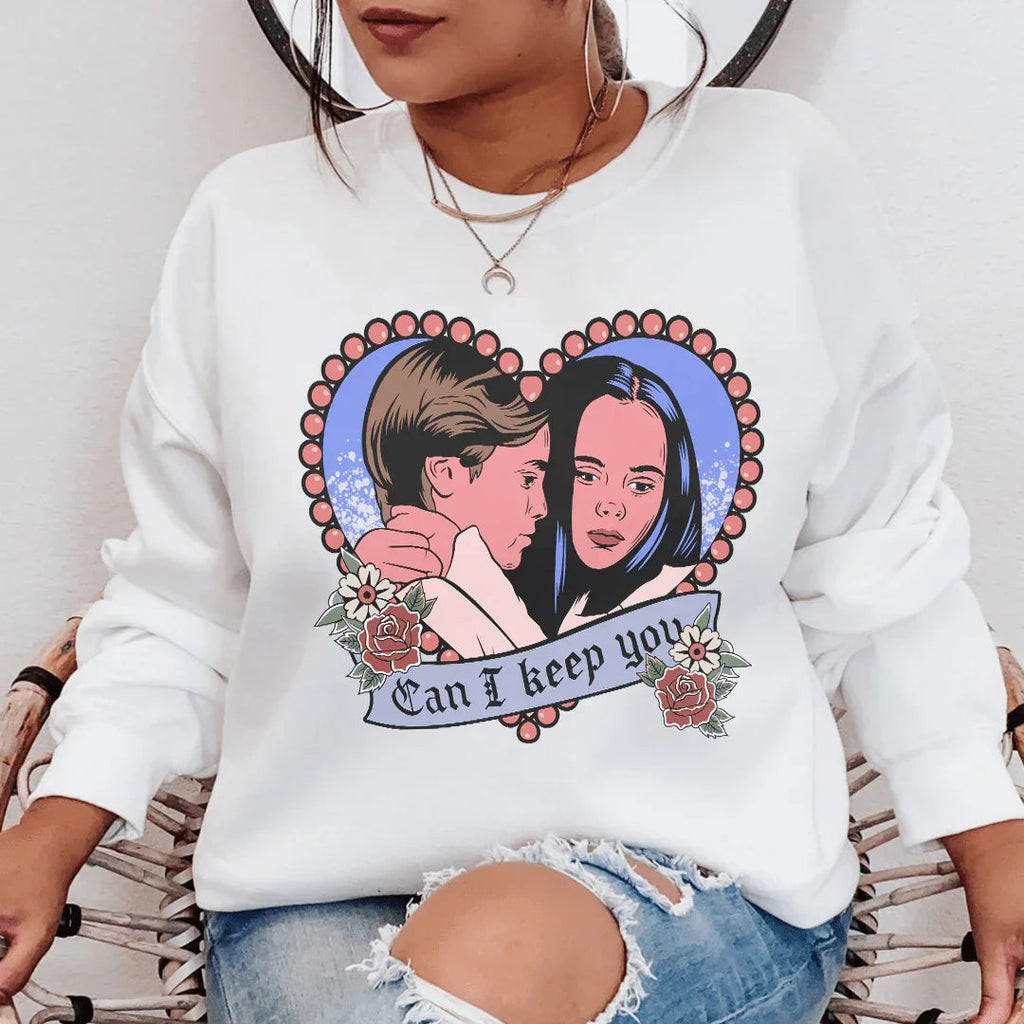 Can I  Keep You Sweatshirt Peachy Sunday