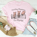 Can't Buy Happiness Can Buy Pigs Tee Peachy Sunday