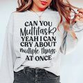 Can You Multitask Sweatshirt Peachy Sunday