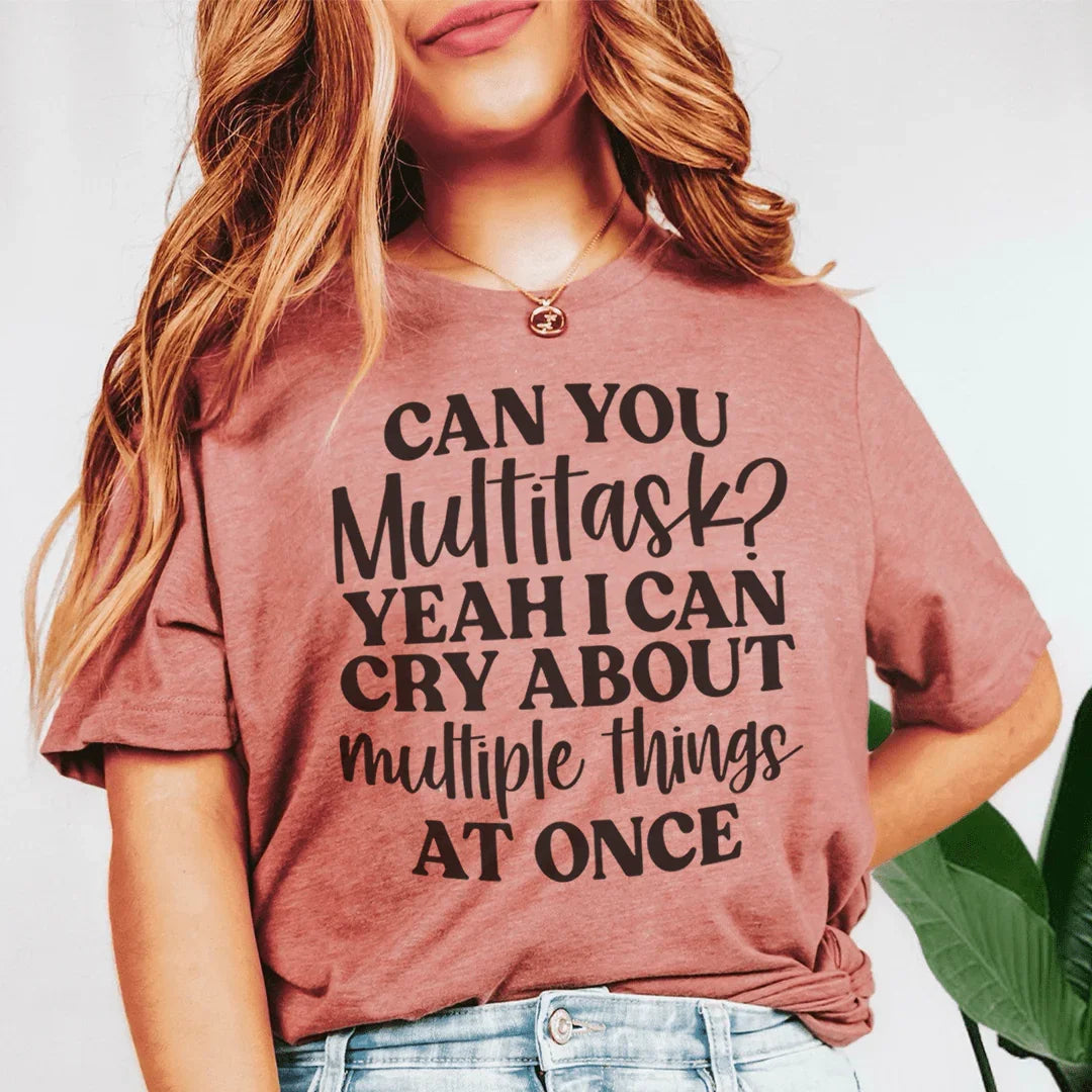 Can You Multitask Tee - SJB-DIAMOND ELITES