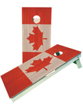 Canada Flag Cornhole Boards - SJB-DIAMOND ELITES