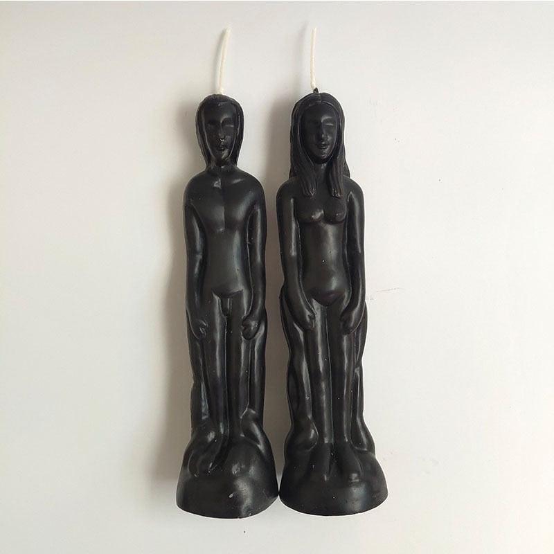 Candles Human Shape Men And Women Couple Candles Magic Ceremony Candles Lovers Couple Candle Love Ritual Good Luck Candle Decoration Candles Stevvex