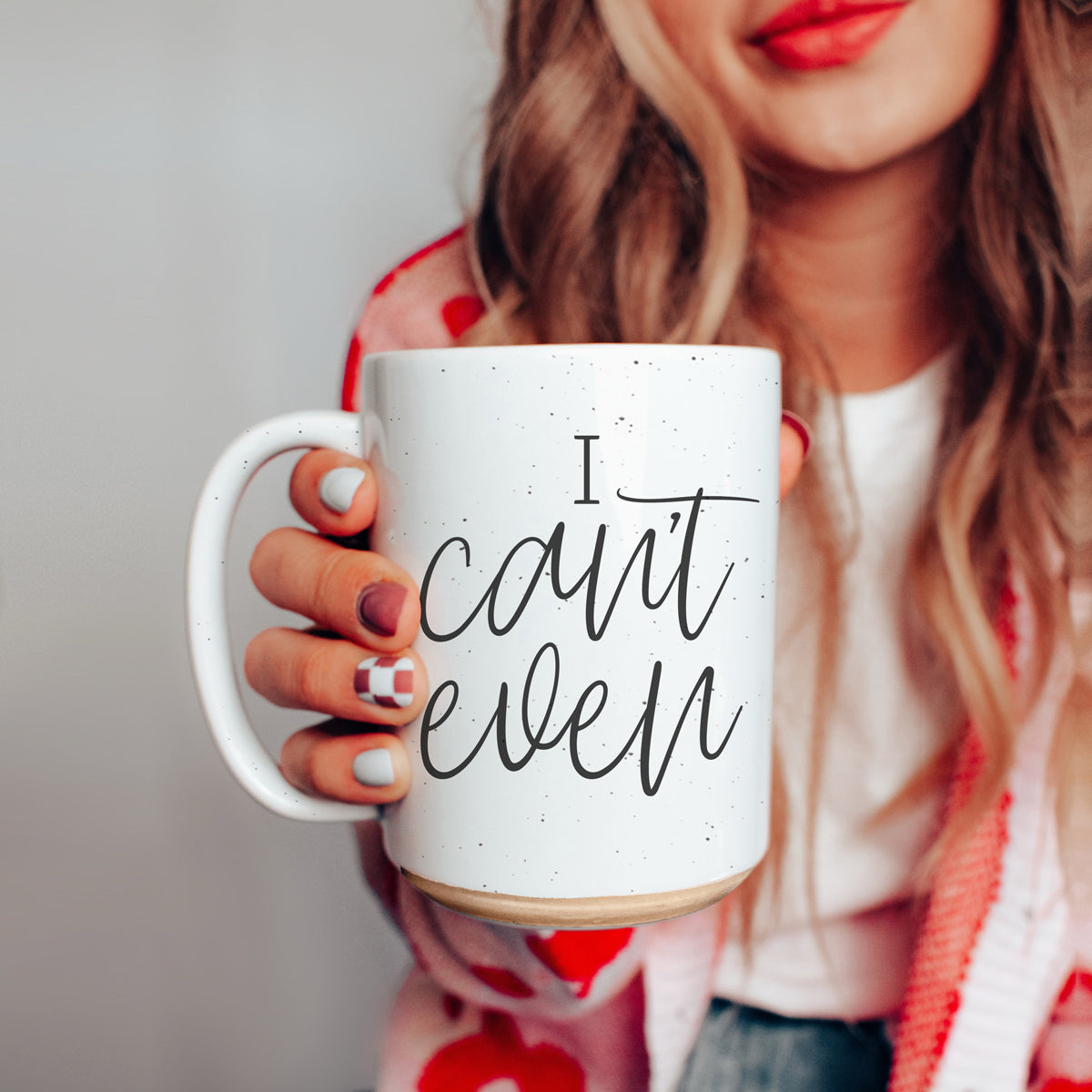 I Can't Even 16oz Funny Ceramic Coffee Mug Sarcastic Gift BandsCo Straps