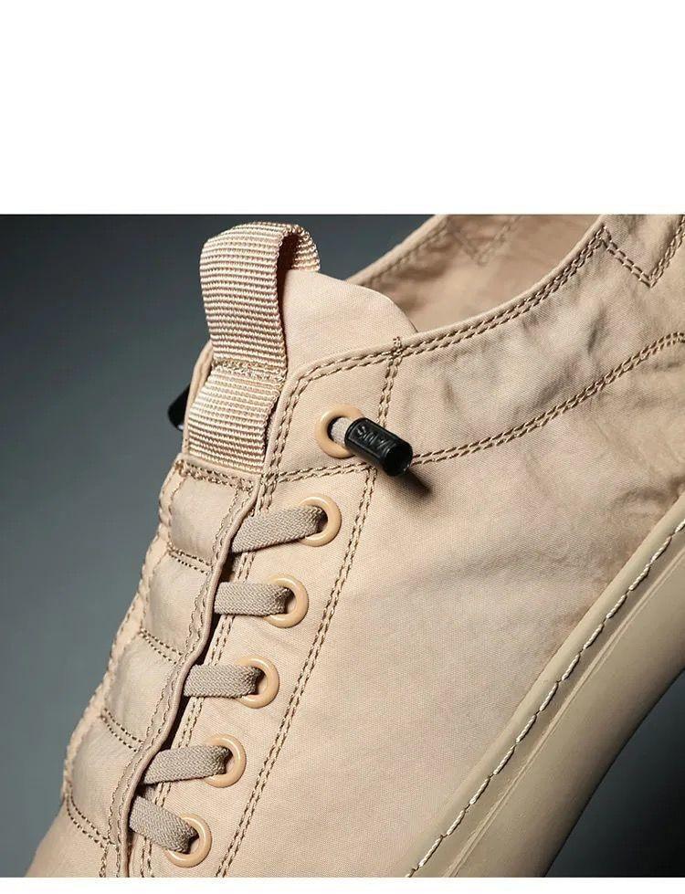Canvas Men's Comfortable All-match Sneakers Breathable Cloth Casual Sports Flats Men Lightweight Outdoor Walking Sneakers Modern Design Stevvex