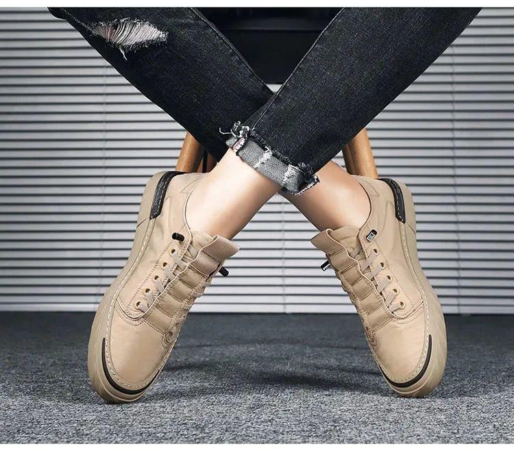 Canvas Men's Comfortable All-match Sneakers Breathable Cloth Casual Sports Flats Men Lightweight Outdoor Walking Sneakers Modern Design Stevvex