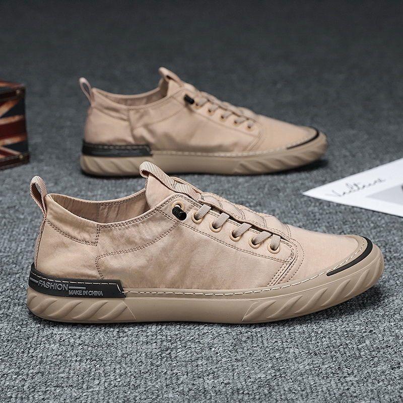 Canvas Men's Comfortable All-match Sneakers Breathable Cloth Casual Sports Flats Men Lightweight Outdoor Walking Sneakers Modern Design Stevvex