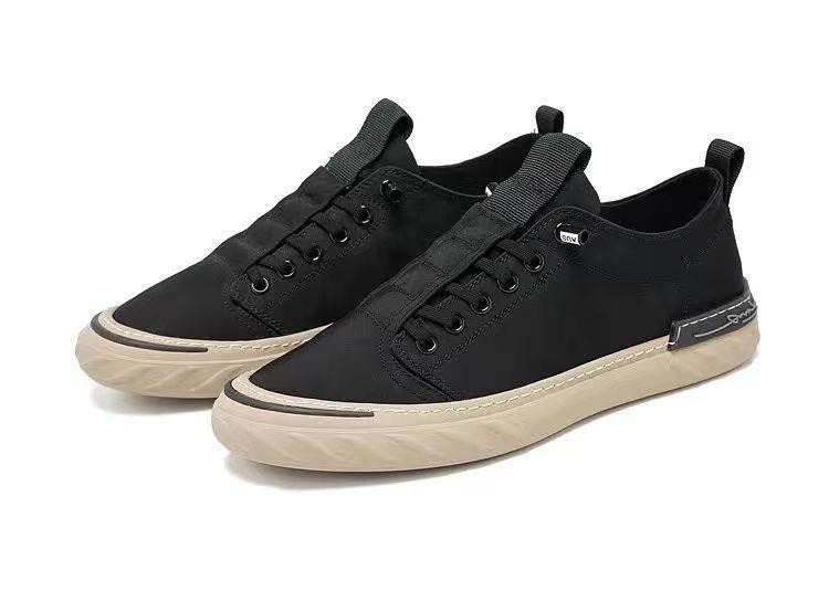 Canvas Men's Comfortable All-match Sneakers Breathable Cloth Casual Sports Flats Men Lightweight Outdoor Walking Sneakers Modern Design Stevvex