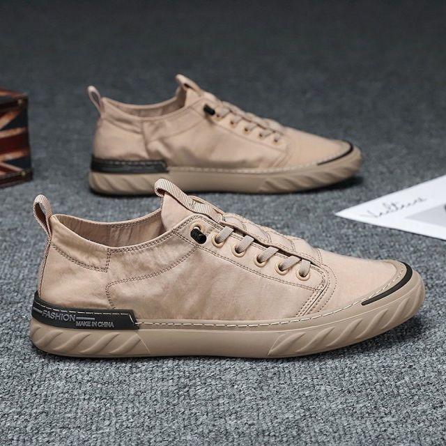 Canvas Men's Comfortable All-match Sneakers Breathable Cloth Casual Sports Flats Men Lightweight Outdoor Walking Sneakers Modern Design Stevvex