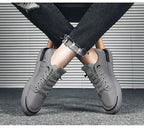 Canvas Men's Comfortable All-match Sneakers Breathable Cloth Casual Sports Flats Men Lightweight Outdoor Walking Sneakers Modern Design Stevvex