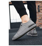 Canvas Men's Comfortable All-match Sneakers Breathable Cloth Casual Sports Flats Men Lightweight Outdoor Walking Sneakers Modern Design Stevvex