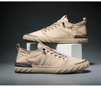 Canvas Men's Comfortable All-match Sneakers Breathable Cloth Casual Sports Flats Men Lightweight Outdoor Walking Sneakers Modern Design Stevvex