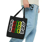 Large Tote Bag Faith Christian Inspiration Biblical Motivation Print