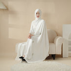 Cape Abaya, Haute Couture Heavy Rhinestone Abaya (MOA067) Mariam's Collection