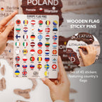 3D Europe Wooden Map Cappuccino Enjoy The Wood