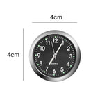 Car Clock Luminous Mini Automobiles Internal Stick-On Digital Watch  Stick on Dashboard Car Clock Mini Tiny Small Luminous Car Vent Clocks Watch for Dashboard Boat Bike Home Mechanics Quartz Clocks Auto Ornament Car Accessories Gifts Stevvex