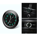 Car Clock Luminous Mini Automobiles Internal Stick-On Digital Watch  Stick on Dashboard Car Clock Mini Tiny Small Luminous Car Vent Clocks Watch for Dashboard Boat Bike Home Mechanics Quartz Clocks Auto Ornament Car Accessories Gifts Stevvex