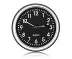 Car Clock Luminous Mini Automobiles Internal Stick-On Luminous Quartz Analog Watch Universal Pocket Mini Stick-On Clock for Car Boat Bike Home Digital Watch Mechanics Quartz Clocks Auto Ornament Car Accessories Gifts Stevvex