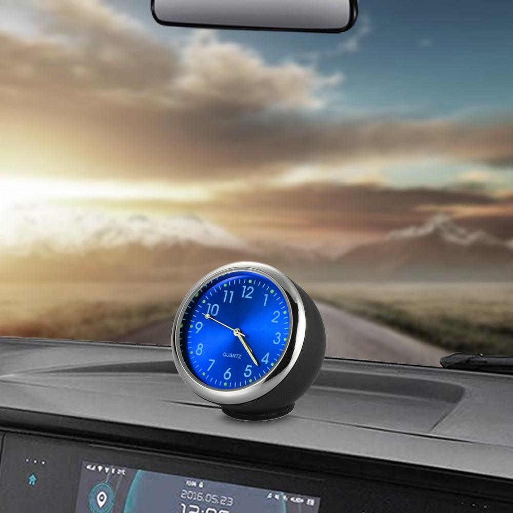 Car Clock Ornament Auto Watch  Mini Clock Car Dashboard Clocks Luminous Car Clock Pocket Stick-On Clock Cars Air Vent Clip Quartz Clocks Vehicle Dashboard Decoration Automobiles Interior Dashboard Time Display Digital Pointer Clock In Car Accessories Stevvex