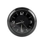 Car Clock Watch Indoor Automobiles Stick-In  Luminous Quartz Analog Watch Universal Pocket Mini Stick-On Clock for Car Boat Bike Home Watch Decoration Accessories