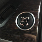Car Engine Start Button Replace Cover Stop Switch Accessories Start Stop Engine Button Switch Cover Engine Switch Power Ignition Start Stop Button Replacement Car Decor Stevvex
