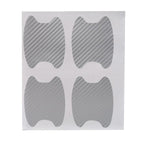 Car Handle Protection Film Car Door Handle Cup Scratch Protector Universal Invisible Car Carbon Fiber Door Handle Sticker Scratches Resistant Side Sticker Scratches Car Door Protector Films Sticker Car Styling
