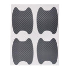 Car Handle Protection Film Car Door Handle Cup Scratch Protector Universal Invisible Car Carbon Fiber Door Handle Sticker Scratches Resistant Side Sticker Scratches Car Door Protector Films Sticker Car Styling