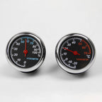 Car Interior Mini Quartz Watch Clock  Mini Clock Car Dashboard Clocks Luminous Car Clock Pocket Stick-On Clock Cars Air Vent Clip Quartz Clocks Vehicle Dashboard Clock Mini Vehicle Clock Car Pocket Clock for Cars  Hygrometer Thermometer Dashboard Ornament