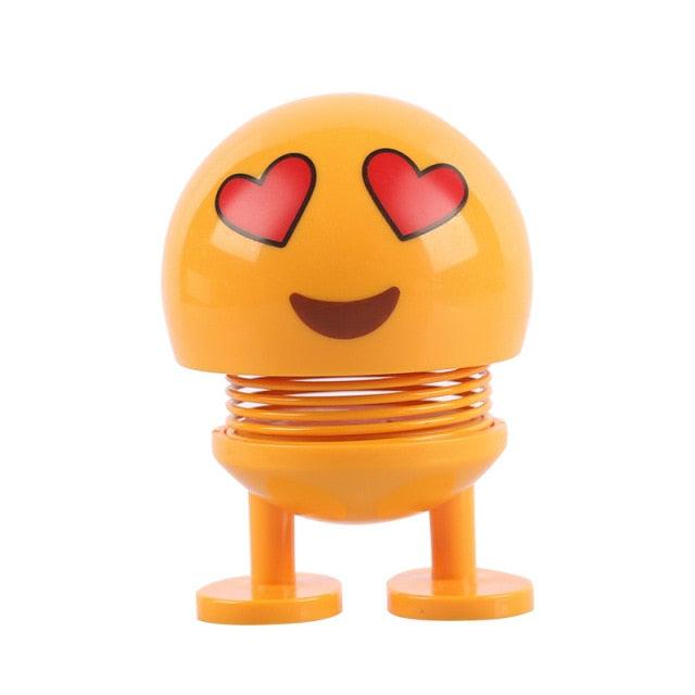 Car Ornaments Bobblehead Nod Dolls Cute Cartoon Funny Wobble Head Robot Lovely Car Dashboard Decoration Auto Facial Expression Shaking Head Toys Car Ornaments Bobblehead Nod Dolls Cute Cartoon Funny Wobble Head Robot Lovely Car Dashboard Decor Stevvex
