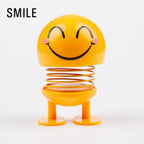 Car Ornaments Bobblehead Nod Dolls Cute Cartoon Funny Wobble Head Robot Lovely Car Dashboard Decoration Auto Facial Expression Shaking Head Toys Car Ornaments Bobblehead Nod Dolls Cute Cartoon Funny Wobble Head Robot Lovely Car Dashboard Decor Stevvex