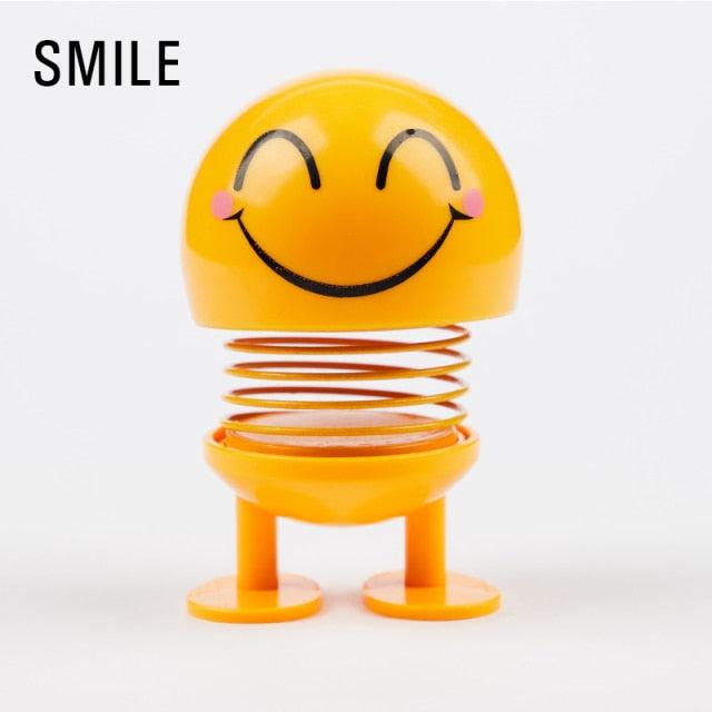 Car Ornaments Bobblehead Nod Dolls Cute Cartoon Funny Wobble Head Robot Lovely Car Dashboard Decoration Auto Facial Expression Shaking Head Toys Car Ornaments Bobblehead Nod Dolls Cute Cartoon Funny Wobble Head Robot Lovely Car Dashboard Decor Stevvex