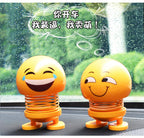 Car Ornaments Bobblehead Nod Dolls Cute Cartoon Funny Wobble Head Robot Lovely Car Dashboard Decoration Auto Facial Expression Shaking Head Toys Car Ornaments Bobblehead Nod Dolls Cute Cartoon Funny Wobble Head Robot Lovely Car Dashboard Decor Stevvex