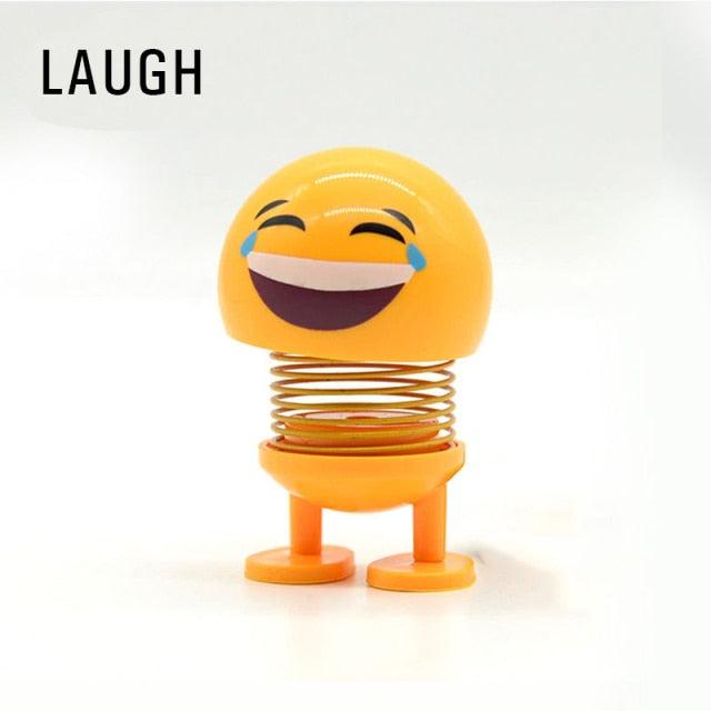 Car Ornaments Bobblehead Nod Dolls Cute Cartoon Funny Wobble Head Robot Lovely Car Dashboard Decoration Auto Facial Expression Shaking Head Toys Car Ornaments Bobblehead Nod Dolls Cute Cartoon Funny Wobble Head Robot Lovely Car Dashboard Decor Stevvex