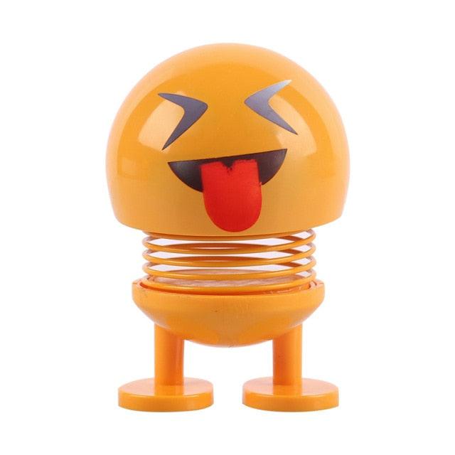 Car Ornaments Bobblehead Nod Dolls Cute Cartoon Funny Wobble Head Robot Lovely Car Dashboard Decoration Auto Facial Expression Shaking Head Toys Car Ornaments Bobblehead Nod Dolls Cute Cartoon Funny Wobble Head Robot Lovely Car Dashboard Decor Stevvex