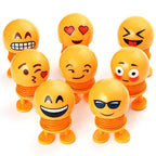 Car Ornaments Bobblehead Nod Dolls Cute Cartoon Funny Wobble Head Robot Lovely Car Dashboard Decoration Auto Facial Expression Shaking Head Toys Car Ornaments Bobblehead Nod Dolls Cute Cartoon Funny Wobble Head Robot Lovely Car Dashboard Decor Stevvex