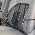 Car Seat Chair Back Cushion Mesh Lumbar Back Brace Car Seat Chair Cushion Massage Back Cushion Pad Support Home Office Lumbar Support Car Mesh Back Support with Massage Beads Ergonomic Designed For Comfort Lower Back Pain Relief Stevvex
