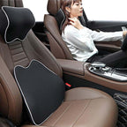 Car Seat Headrest Pillow Auto Memory Foam Car Neck Pillow Seat Head Support Lumbar Support For Office Chair Cushion Car Neck Headrest Pillow Car Accessories Cushion Auto Seat Head Support Neck Protector Automobiles Seat Neck Rest Car Neck For Car Auto Stevvex