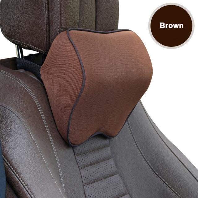 Car Seat Headrest Pillow Auto Memory Foam Car Neck Pillow Seat Head Support Lumbar Support For Office Chair Cushion Car Neck Headrest Pillow Car Accessories Cushion Auto Seat Head Support Neck Protector Automobiles Seat Neck Rest Car Neck For Car Auto Stevvex